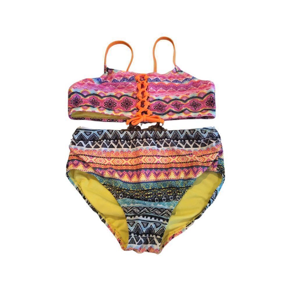 Girl's Breaking Waves Bikini
